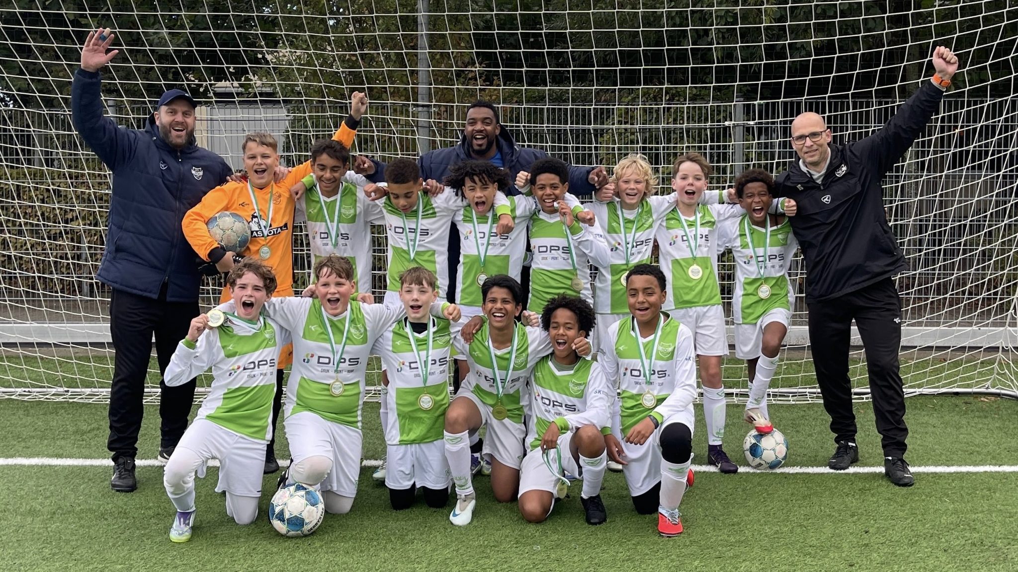 JO13-4 kampioen in de eerste fase!