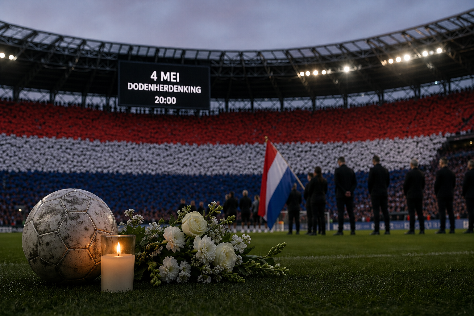 4 mei: Dodenherdenking – geen trainingen en kantine gesloten