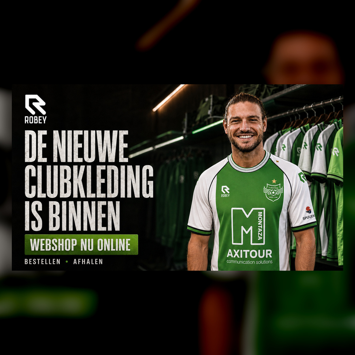 De nieuwe Robey clubkleding is binnen!