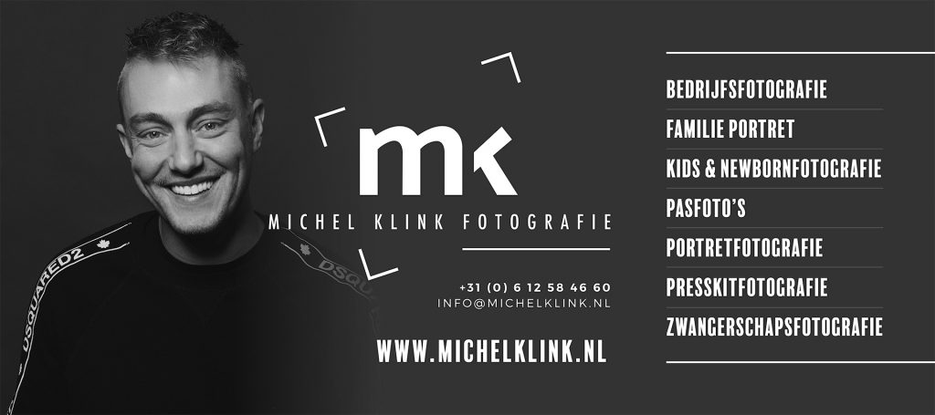 Even voorstellen: Nieuwe sponsor Michel Klink Fotografie