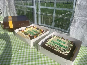 Geslaagde vrijwilligersbarbecue