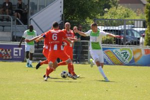 Goede eerste, maar dramatische tweede helft tegen Oranje Wit 1
