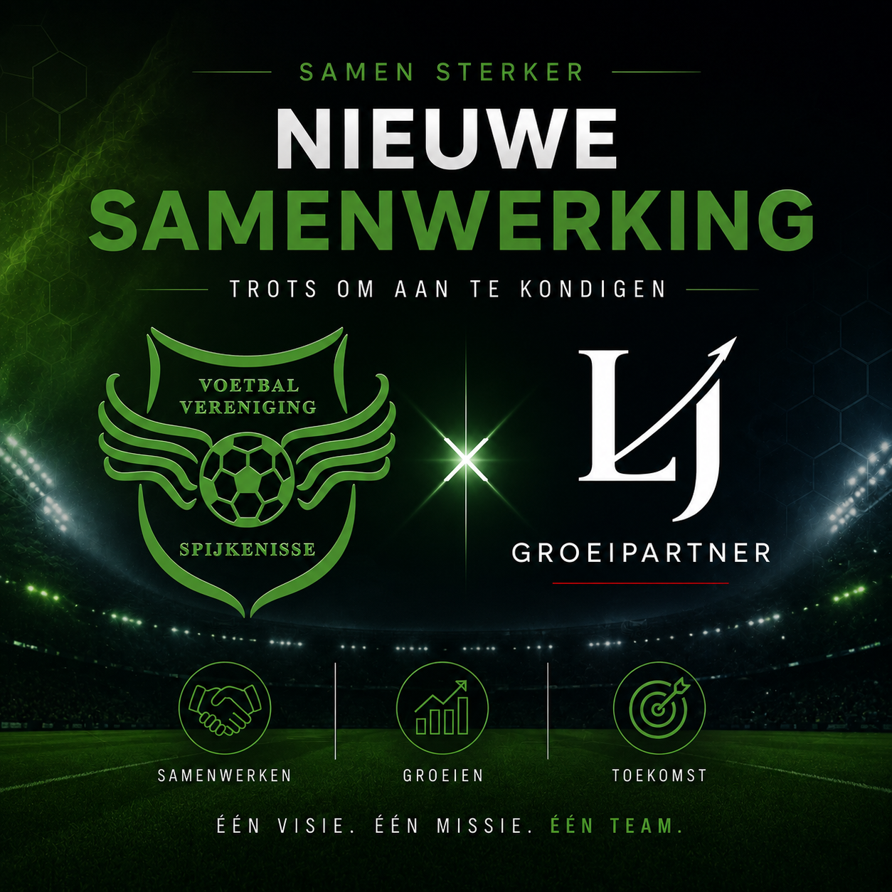 LJ Groeipartner nieuwe social media beheerder vv Spijkenisse