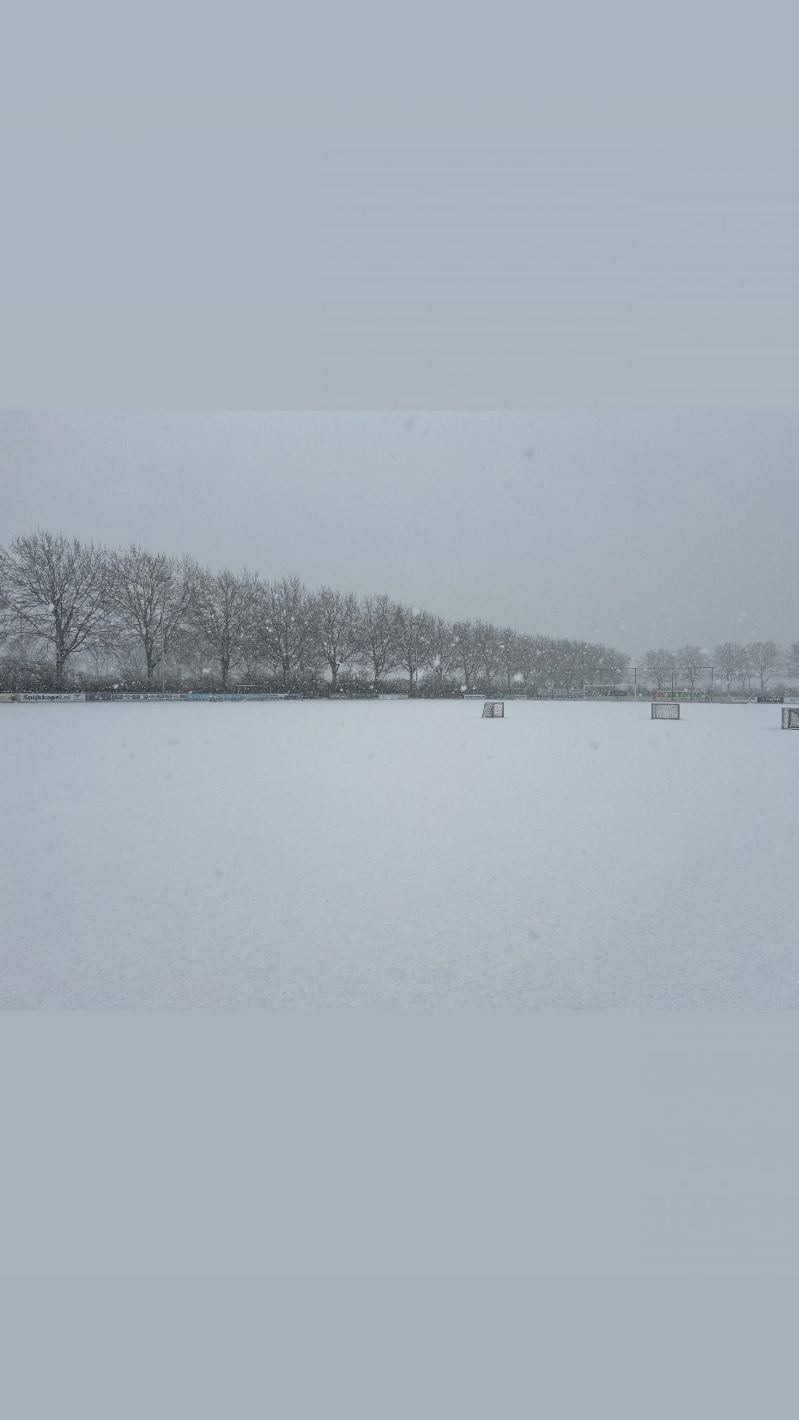 Nieuwjaarswedstrijd afgelast, receptie gaat wel door!