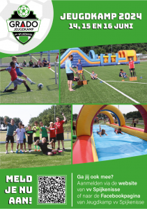 Schrijf je in voor het Grado Jeugdkamp op vv Spijkenisse! 1