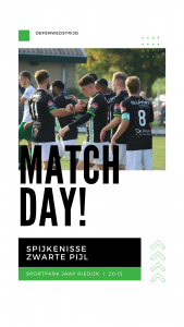 Spijkenisse oefent tegen Zwarte Pijl