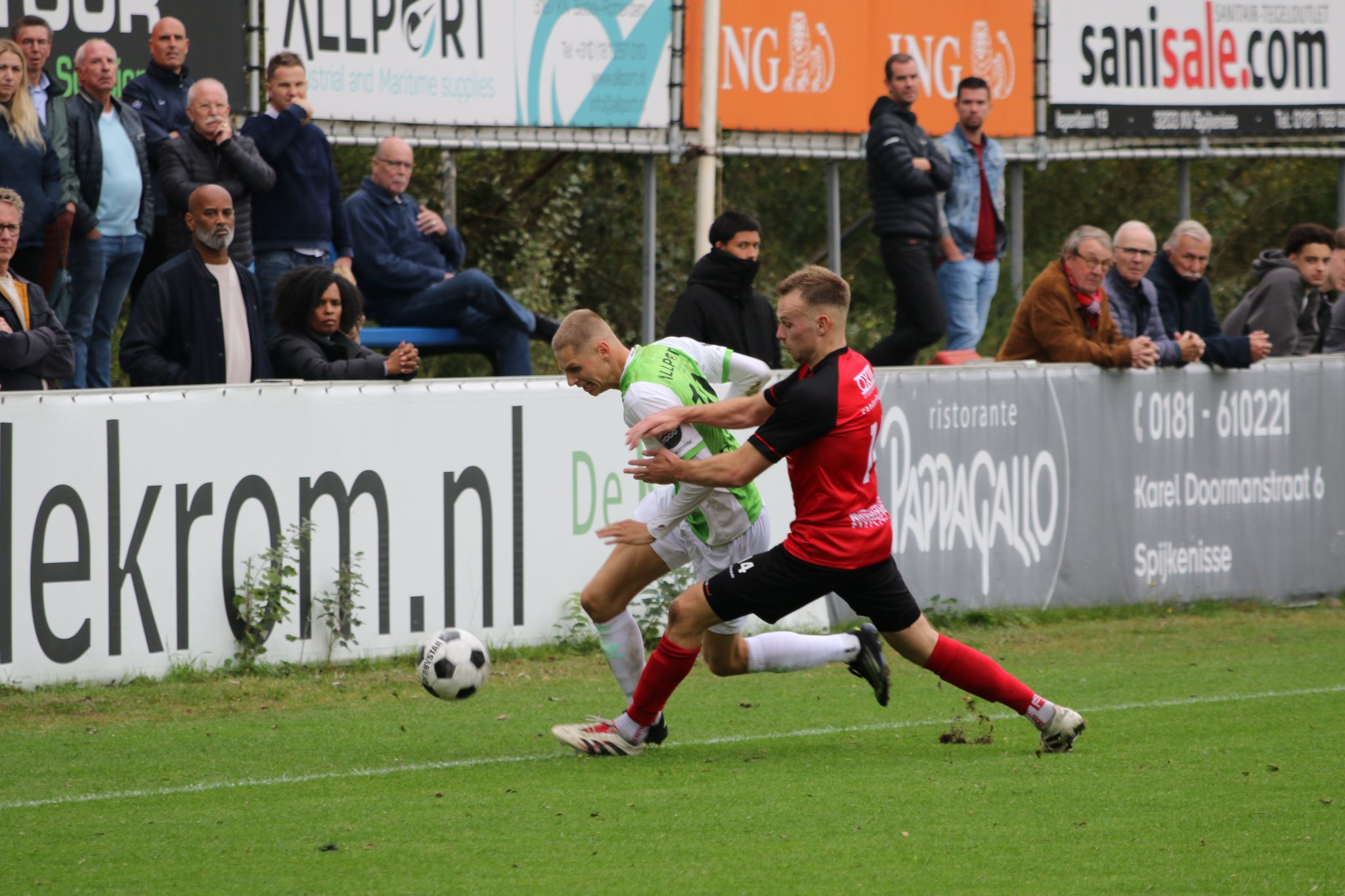 Spijkenisse voor avondwedstrijd naar Kruisland