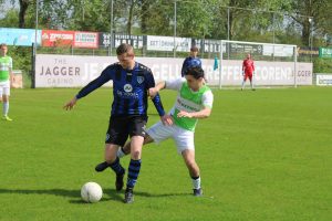 Twee wervelt langs De Jonge Spartaan