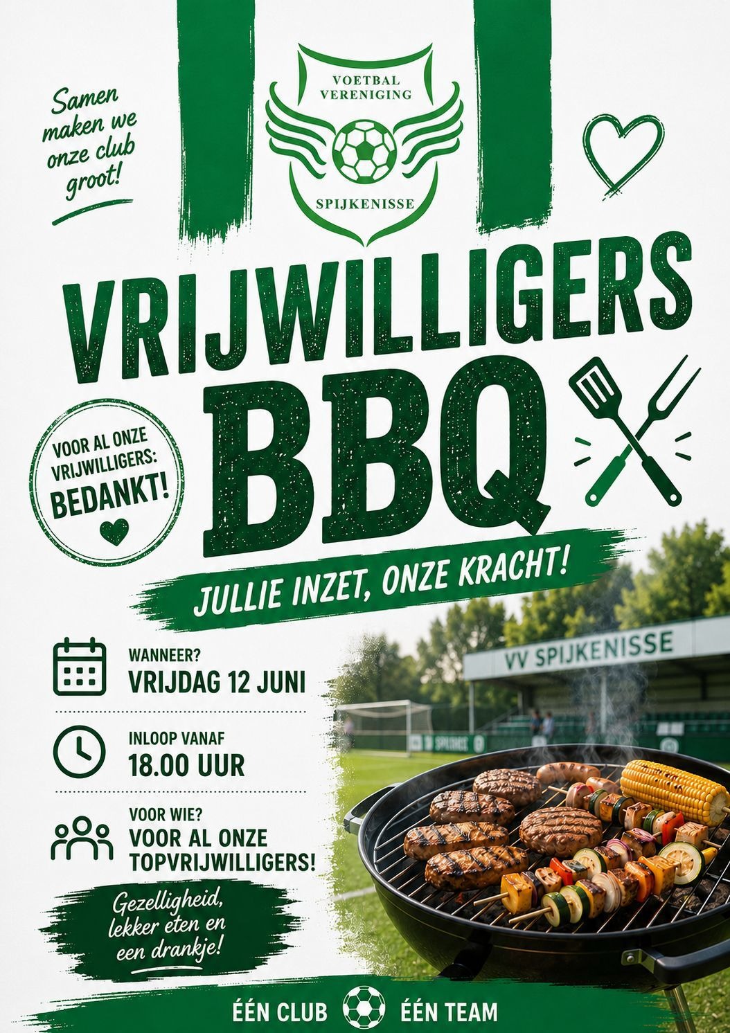 Vrijwilligers BBQ