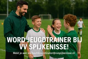 Word jij één van onze nieuwe jeugdtrainers?